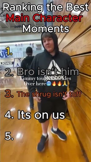 Ranking the Best Main Character Moments