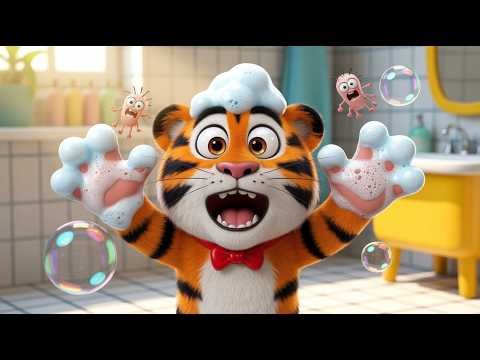 Wash Your Hands Song 🧼 | 20-Second Timer for Kids | TINYTALESTV