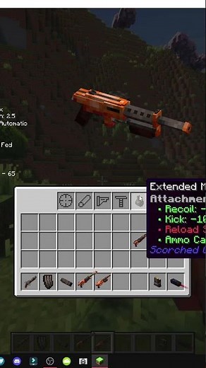 HOW TO UPGRADE MAGAZINES AND RELOAD IN SCORCHED GUNS 2 FOR MINECRAFT