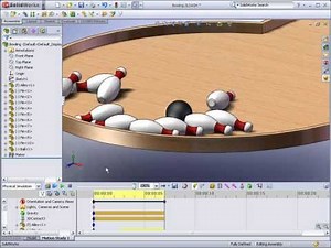AraWorks Simulación Movimiento SOLIDWORKS