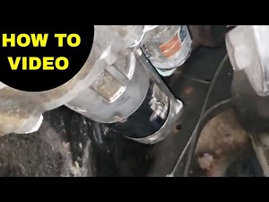 HOW TO 1994 to 2001 F250 & F350 7.3L Diesel Starter Removal & Install