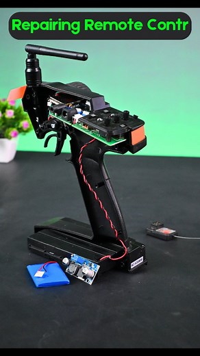 Creative SM on Instagram: "DIY FlySky GT2 Controller Repair – Easy Fix! #shorts #remotecontrol #technical #technology #viralvideo #reaping #tech #diyprojects"