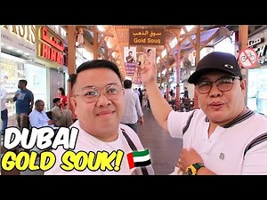 DUBAI VLOG *Gold Shopping at the World's Biggest Gold Souk!* 🇦🇪 | Jm Banquicio