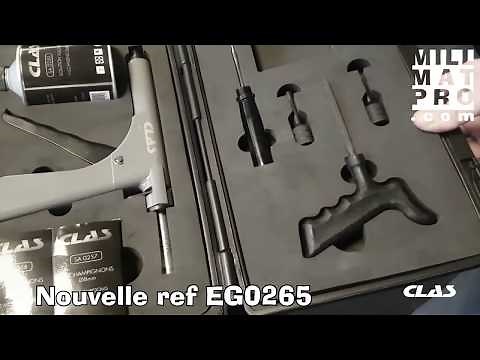 Kit réparation pneus sans démontage par champignon EG0265