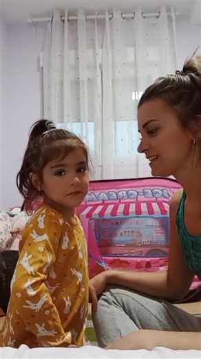 Child and Adult Playtime Conversation - Engaging Moments