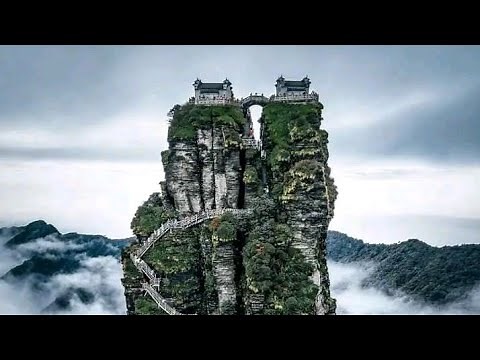 TEMPLE BUILD HIGH ABOVE THE CLOUDS | FANJINGSHAN MOUNTAIN IN CHINA!