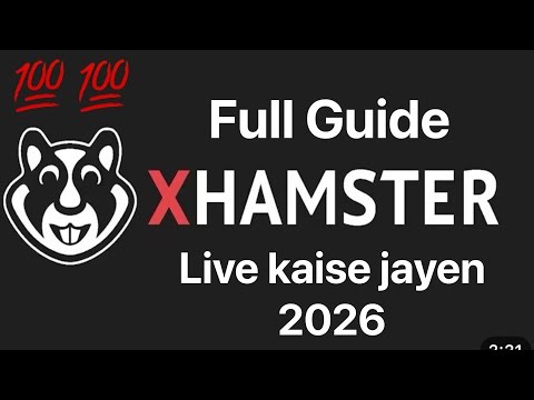 ✅XHamster✅par live kaise karen 2026 me💄|| live kaise karien xhamster par || step by step full guide