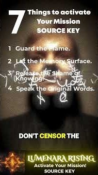 They Tried to Erase You. It Didn’t Work. | Source Key Mission Activation