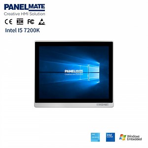 [Hot Item] 15 Inch Industrial Embedded PC IP65 Waterproof Dustproof Core I5 7200u Ethercat Fanless Mini Panel PC Capacitive Touch Screen All-in-One Computer Tablet PC