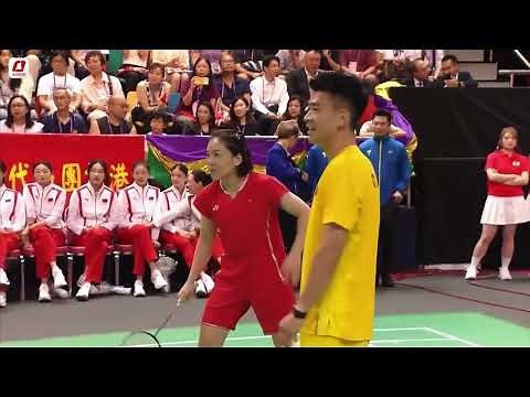 Olympic badminton champions showcase skills on Hong Kong visit｜Paris 2024｜中国内地奥运健儿访港｜郑思维｜黄雅琼｜陈清晨｜贾一凡