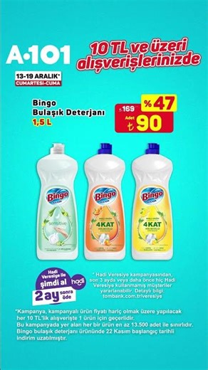 10 TL ve Üzeri | 13 - 19 Aralık