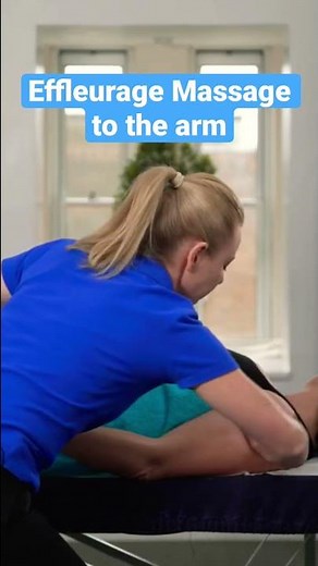 Effleurage Massage to the arm