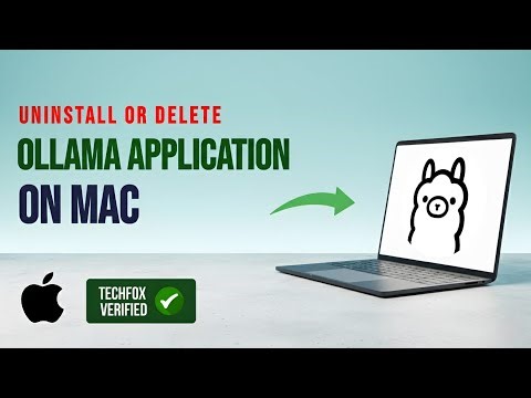 How to Delete or Uninstall Ollama App on Mac Completely?