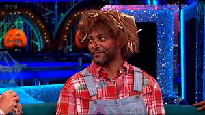 Moments before Strictly star Amy Dowden collapses backstage