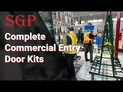 Complete Commercial Entry Door Kits | One Shipment, One Solution from Security Glass Products