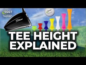 THE PERFECT TEE HEIGHT EXPLAINED - It makes more of a difference to ball flight than you think.
