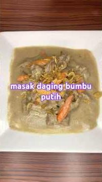 tutorial masak daging bumbu putih 👍🏼