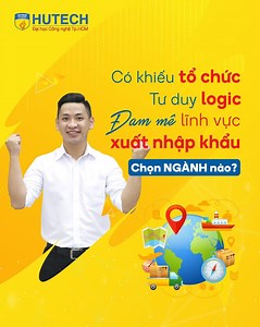 LOGISTICS VÀ QUẢN LÝ CHUỖI CUNG ỨNG - NGÀNH HỌC KẾT NỐI THƯƠNG MẠI TOÀN CẦU 🌻Là ngành học gắn liền với nghiên cứu, phát triển và quản trị các dịch vụ vận chuyển trong quá trình sản xuất kinh doanh - Logistics và Quản lý chuỗi cung ứng cũng là ngành được "săn đón" với mức thu nhập cao, cơ hội đi công tác nhiều nơi trong và ngoài nước… ⭐Bên cạnh đam mê và tố chất vốn có như: yêu thích lĩnh vực xuất nhập khẩu, tư duy logic, muốn làm việc trong môi trường đa quốc gia, việc chọn HUTECH để học Logist