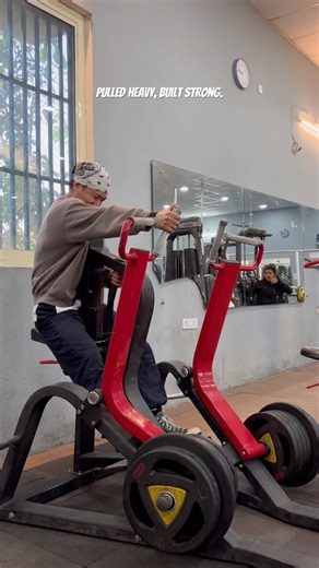 Chest supported row machine #youtubeshorts #shortsfeed #fitnessmotivation #gymlife #fyp