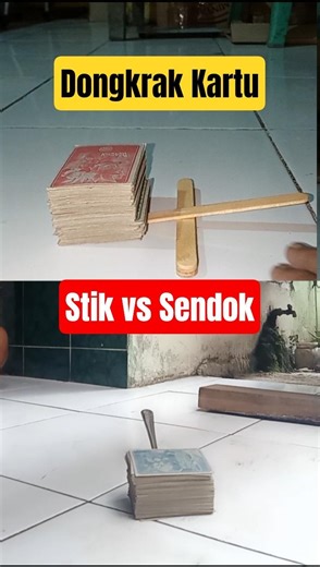stik vs sendok #dongkrakkartu #tepukkartu