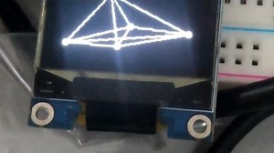 esp32 micropython单片机3D渲染演示