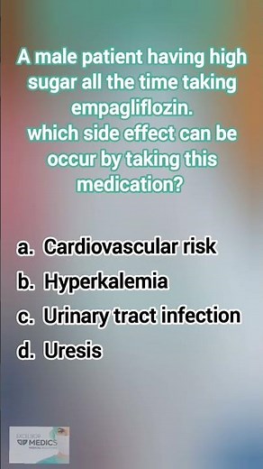which side effect can be occur by taking empagliflozin??