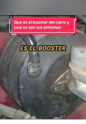 Auto Aprende (@autoaprende) - Booster del Carro: Qué Es y Sus Síntomas