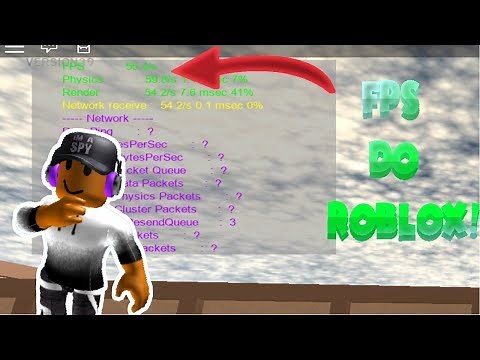 Roblox → COMO VER SEU FPS NO ROBLOX !
