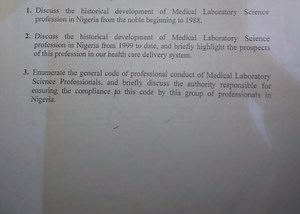 Discuss the historical development of the Medical Laboratory Sc... | Filo