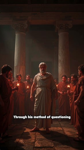The question that got Socrates killed… and changed philosophy forever. 🏛️⚖️ #history #HistoryShorts