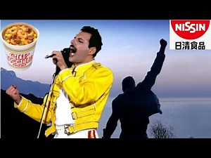 【カップヌードルCM】 Freddie Mercury【I Was Born To Love You】