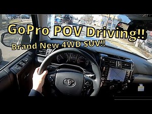 POV 2021 Toyota 4Runner TRD OFF-ROAD Premium Driving - Accelerations & Handling!!