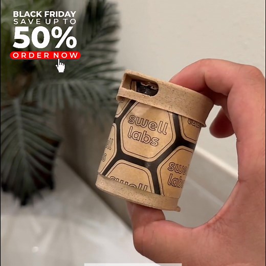 We only discount like this once a year. For Black Friday you can get up to 50% off Stem — the twist-up, no-mess hair bar that actually lathers and replaces shampoo conditioner. Great for travel, tiny showers, and people who hate 5-step routines. | Swell Labs