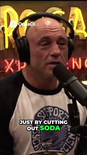 Lost 60lbs By Cutting Out Soda! Shocking Weight Loss! #joerogan #fyp #shorts #podcast #shortvideo