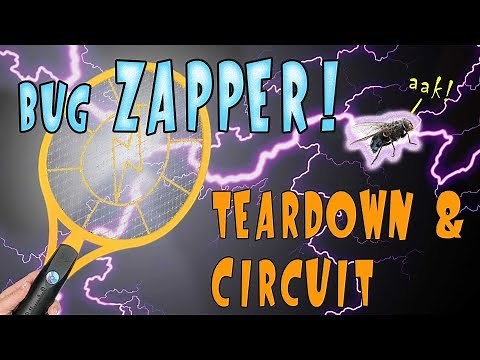Bug Zapper Teardown & Circuit