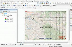 Georreferenciar una imagen en ArcGIS 10 y 9.x