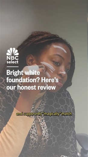 Testing the White Elroel Color-Changing Foundation Sticks