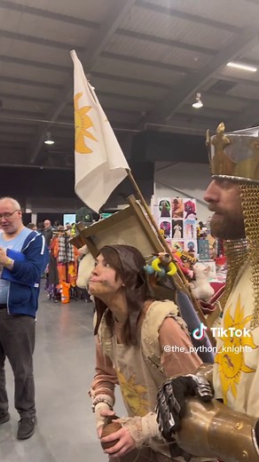 Monty Python and the Holy Grail Cosplay at Comic-Con
