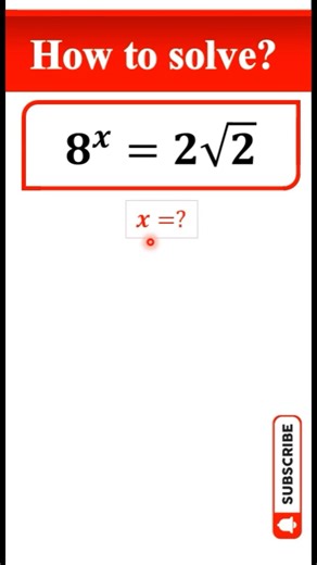 Exponential math #maths #shorts