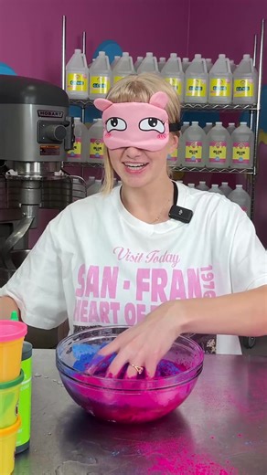 Making Slime Blindfolded: A Hilarious Experiment