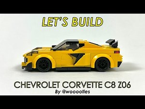 Let's Build! LEGO Chevrolet Corvette C8 Z06