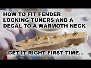 Get a Perfect Fender Telecaster Neck Upgrade with Warmoth