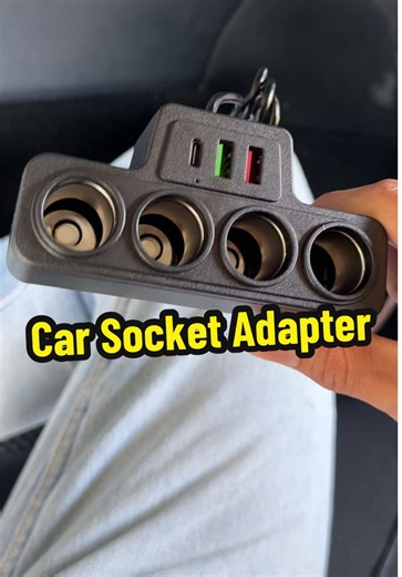 120W Car Cigarette Lighter Adapter for Fast Charging