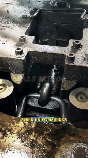 How to make chains using an automatic machine.