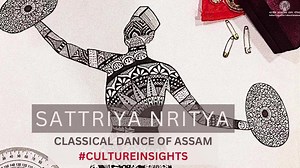 #IndiaStories #SattriyaDance the centuries-old living tradition of #Assam is one of 8 classical dances of India and is a combination of music, dance, and drama. It has a unique charm and grace and intense emotional fervor sets it apart from other classical dance forms. Credits- Embassy of India, Muscat | India in Azerbaijan (Embassy of India, Baku)