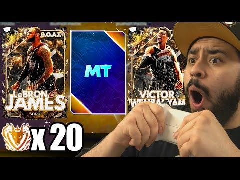 *OMG* I Opened the New Guaranteed GOAT Super Packs with 20 GOAT Cards! NBA 2K25 MyTeam Pack Opening