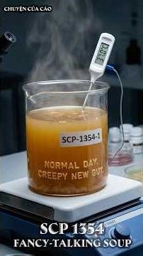 SCP 1354 - Nước Súp Có Thể Giao Tiếp