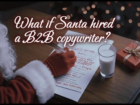 What if Santa Hired a B2B Copywriter?