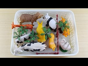 Soft Animal Toy Sounds – ASMR Tiger, Rooster, Rhino, Elephant, Cow, Giraffe, Panda, Lion & More