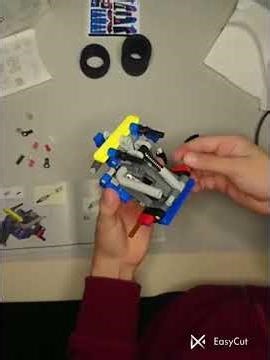 Assembly of the lego technic set 42164